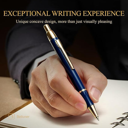 BEILUNER Luxury Gel Pen with 24K Gold Electroplating Finish, Luxury Grade - Image 5