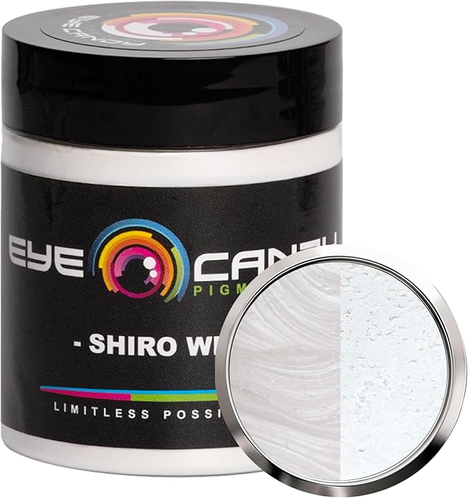Eye Candy Pigments Premium White Mica Powder by EyeCandyPigments