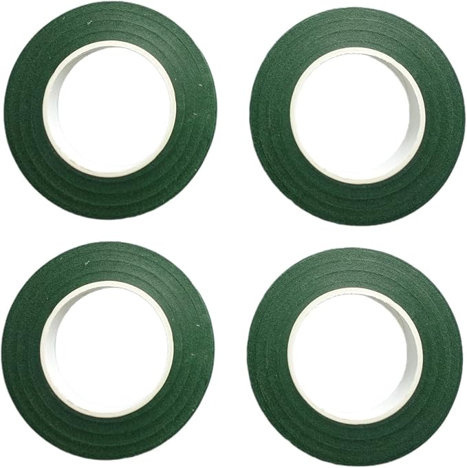 4 Rolls 1/2 Inch Floral Tapes Florist Wraps by Unknown