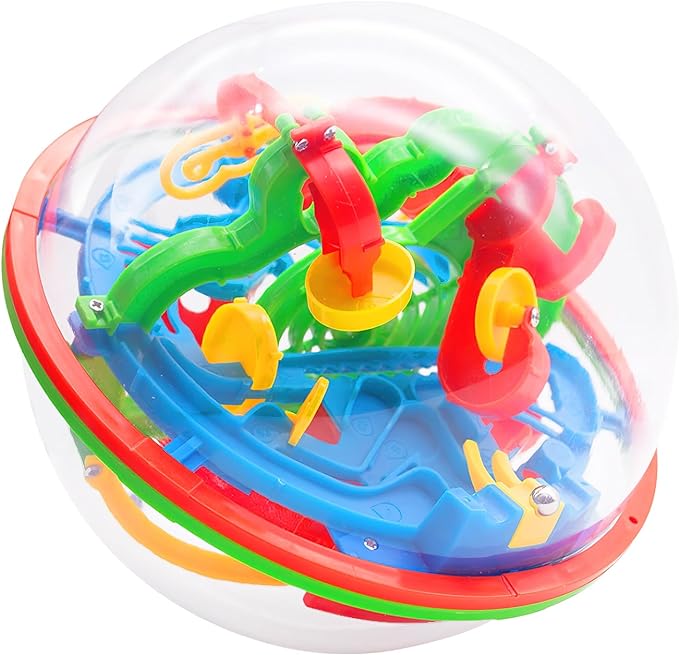 3 Otters 3D Maze Ball, Brain Teaser Puzzle Ball by 3otters