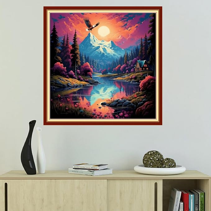 Foxhool Beginners Cross Stitch Kits Stamped Full Range of Embroidery Kits - Image 2