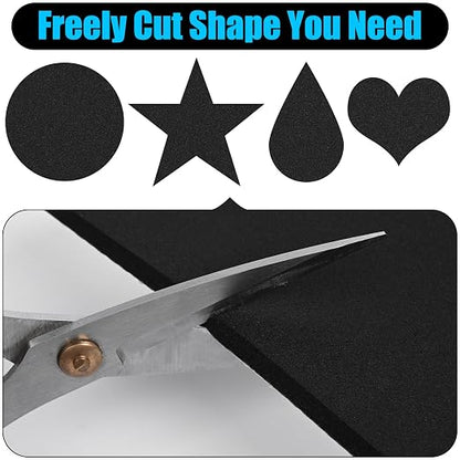 ToLanbbt 4 PCS Adhesive Foam Padding Sheets Closed Cell Neoprene Foam Sheet - Image 4