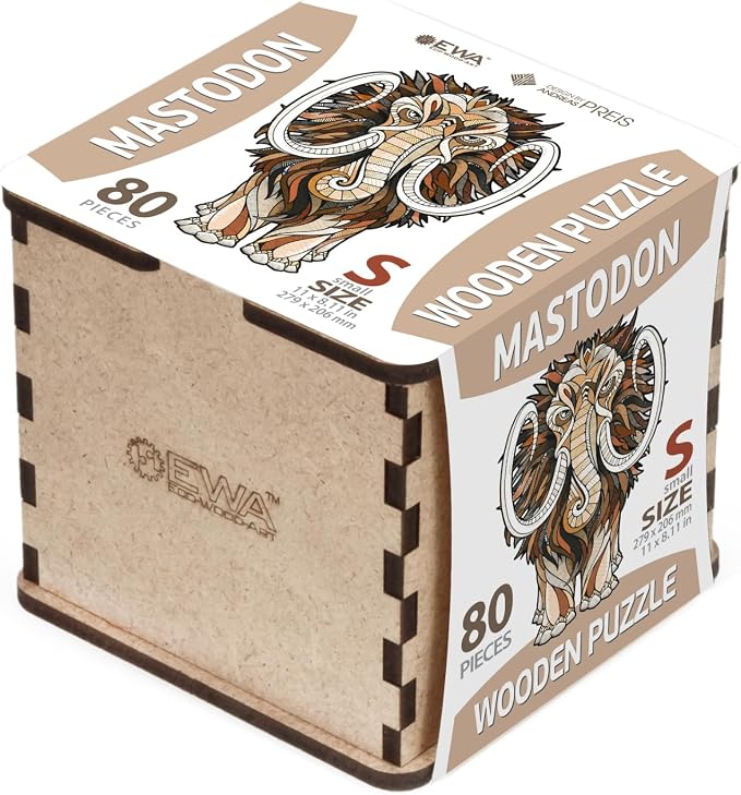 Mastodon S Wooden Puzzle for Adults - Image 2