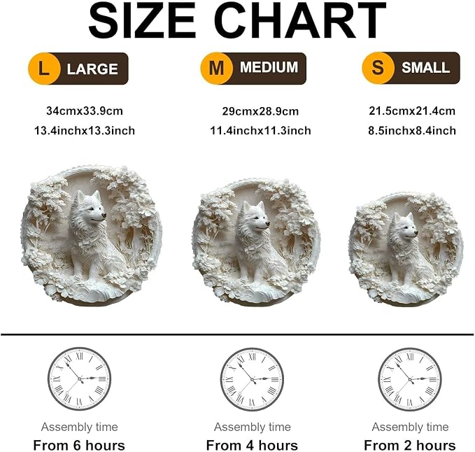 Wooden Puzzles Adults, 3D Paper Samoyed Dog Wooden Puzzles 100 Pieces, Unique - Image 6
