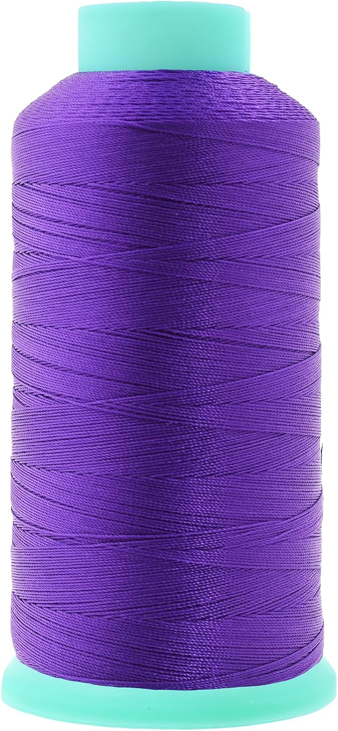 Mandala Crafts Bonded Nylon Thread Violet Heavy Duty Sewing Threads by MandalaCrafts