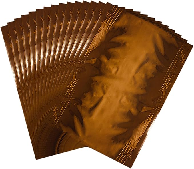 Briartw 20x29cm Hot Foil Paper 50 Sheets Pack Toner Reactive Foil Hot Stamping by Briartw