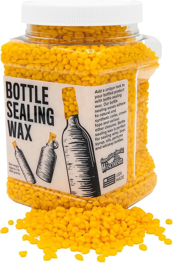 Blended Waxes, Inc. Bottle Sealing Wax Beads, Premium Pastille Wax Seal Beads - Image 4