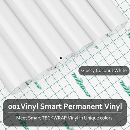 TECKWRAP 001 Smart Adhesive Vinyl Permanent, 13in x 5ft, Vinyl - Image 2