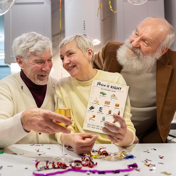70th Birthday Party Games, Price is Right Games, Birthday Party Supplies - Image 3