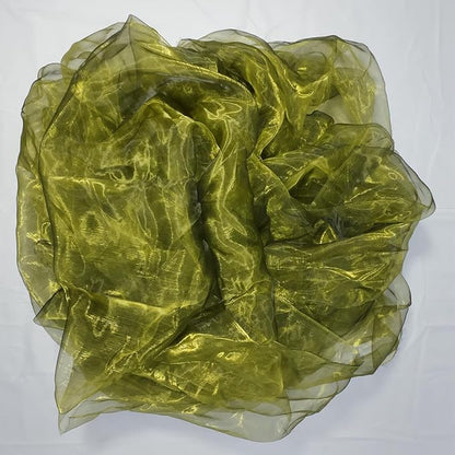 Two-Tone Iridescent Holographic Organza Fabric - Image 5