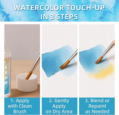 Falling in Art Professional Artist Retouching Varnish, Watercolor Retouch Medium - Image 6