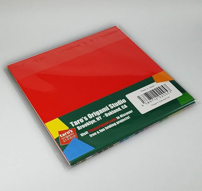 Standard 6 Inch One Sided 23 Colors 65 Sheets Square Easy Fold Premium Japanese - Image 5