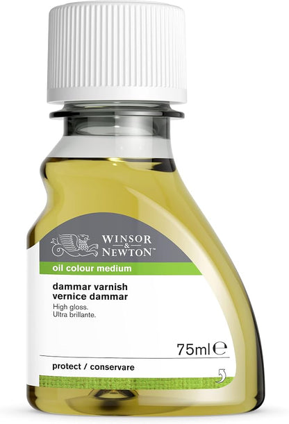 Winsor & Newton Professional Dammar Varnish, 75ml Bottle - Image 8