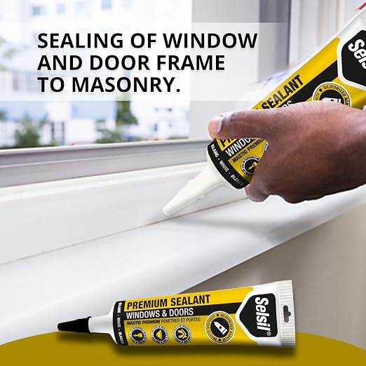 Selsil Siliconized Super Acrylic Latex Sealant, Indoor & Outdoor Paintable Caulk - Image 6