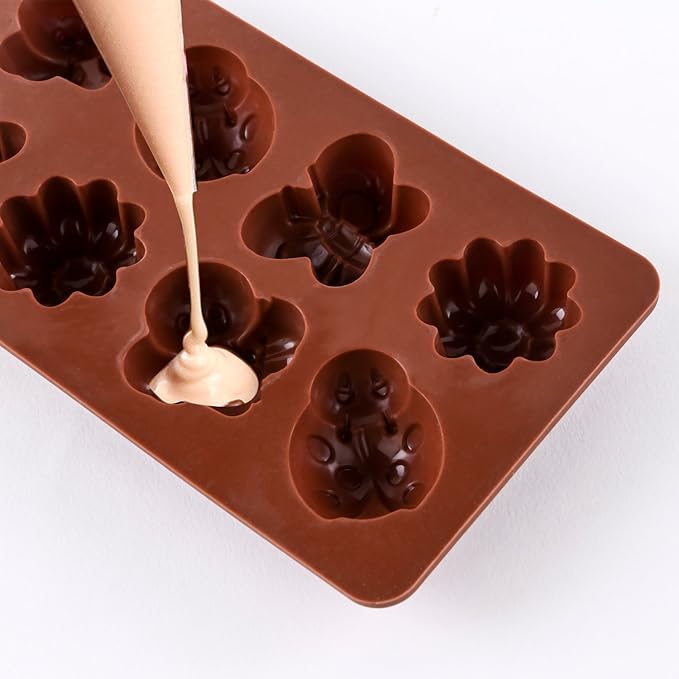 Silicone Molds Non-stick Chocolate Candy Mold, Soap Molds, Silicone Baking mold - Image 4