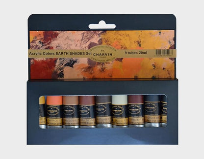 Charvin Extra Fine Professional Acrylic Paint Set by Unknown