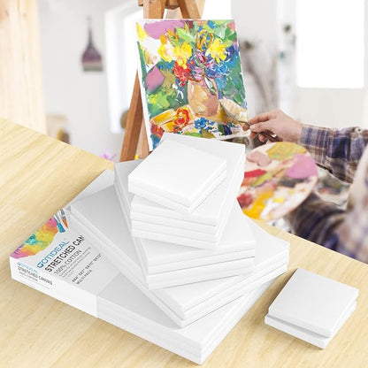 GOTIDEAL18Pcs Stretched Canvases - Image 4
