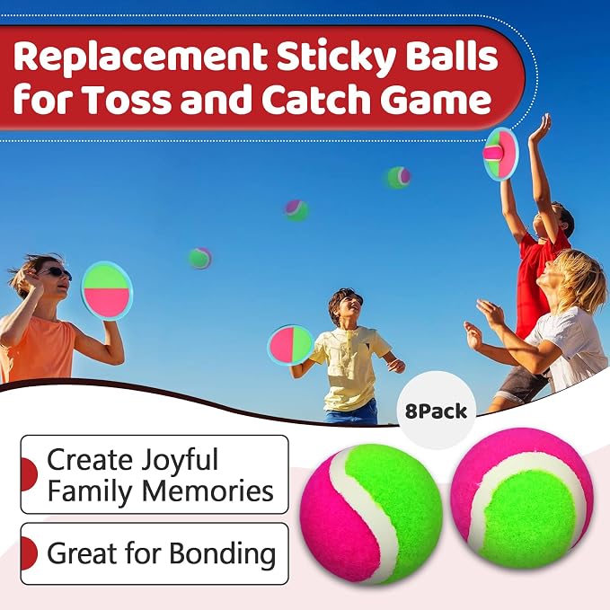 8-Pack Replacement Sticky Balls - Image 2