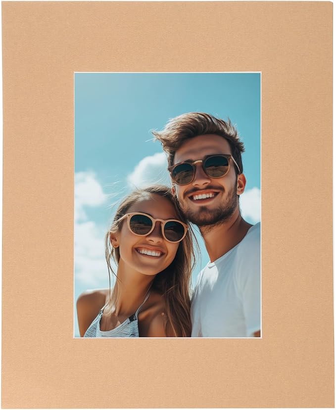 uxcell Picture Mats, 8 x 10 Mat Board Center by uxcell