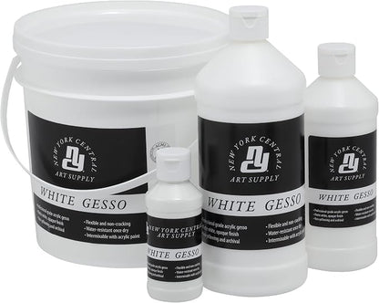 Acrylic Gesso - White Professional Grade Gesso - Image 4