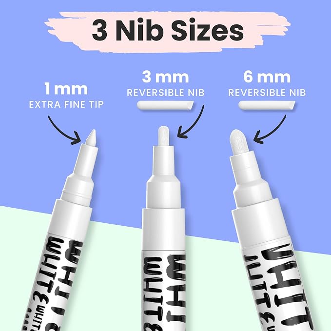 Chalkola White Chalk Markers - Image 2