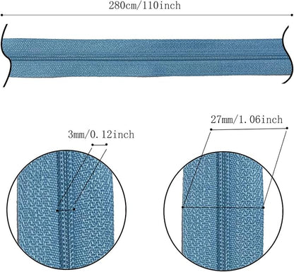 DOITEM Zipper Tape 3 mm by The Yard - Image 3
