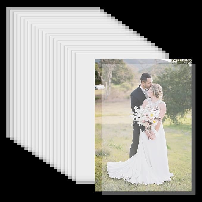 70 Pcs Translucent Vellum Paper, 5.12x7.09 Inch Printable Tracing Paper Wedding by Unknown
