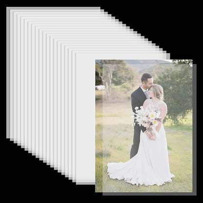 70 Pcs Translucent Vellum Paper, 5.12x7.09 Inch Printable Tracing Paper Wedding by Unknown