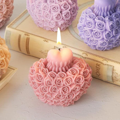 Rose Flower Heart Peony Resin Casting - Image 6