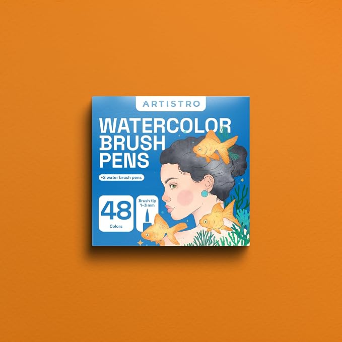 ARTISTRO 48 Watercolor Markers - Image 8