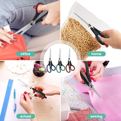 3-Pack 8" Heavy Duty Scissors - Image 6