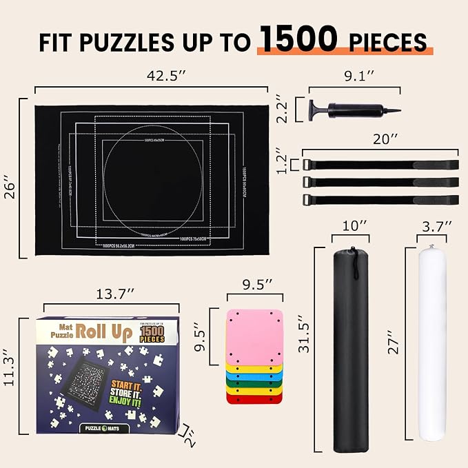 Jigsaw Puzzle Mat Roll Up - Image 5