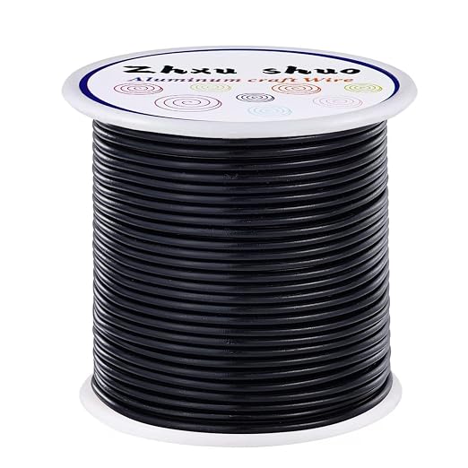12 Gauge Aluminum Wire 35 Yards Anodized Metal Wire by ZhXu+Shuo
