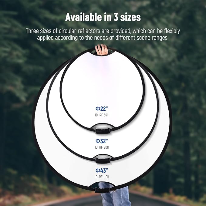 NEEWER 22"/56cm Light Reflector - Image 6