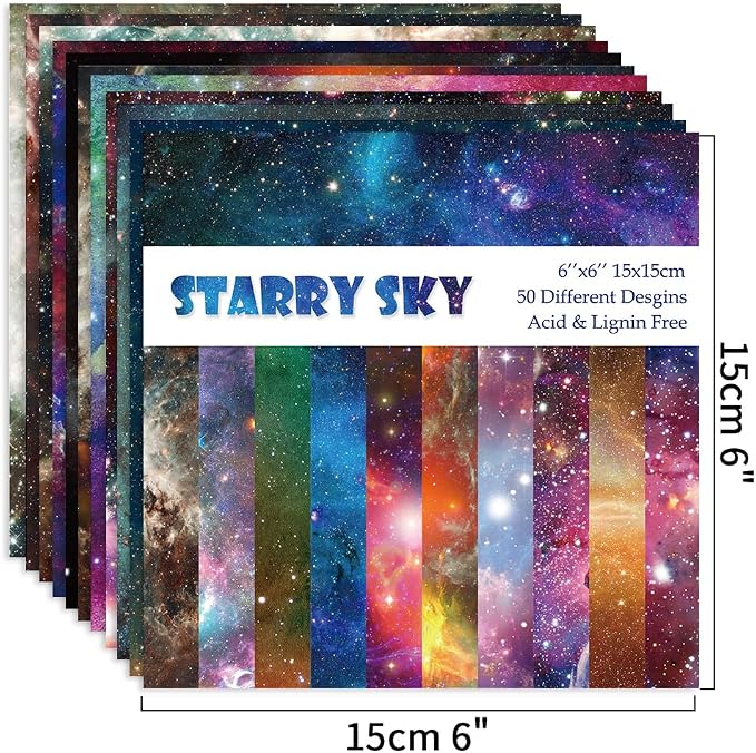 Origami Paper Kit 100 Sheets 70GSM 6 Inch Square Double Sided Color 100 Vivid - Image 3