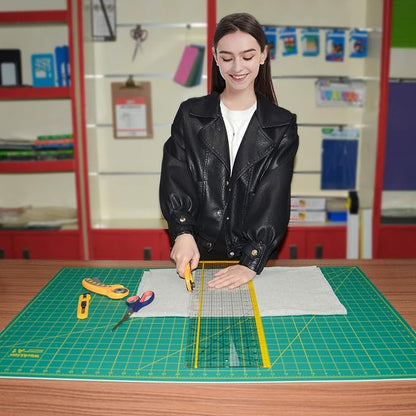 WORKLION 24" x 36" Large Self Healing PVC Cutting Mat, Double Sided, Gridded - Image 5