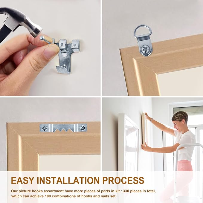 330pc Picture Hanging Kit - Image 3