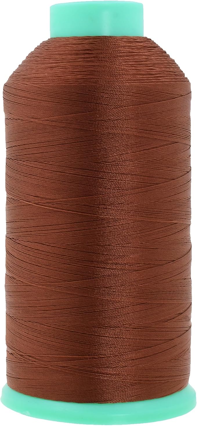 Mandala Crafts Brown Heavy Duty Nylon Thread by MandalaCrafts