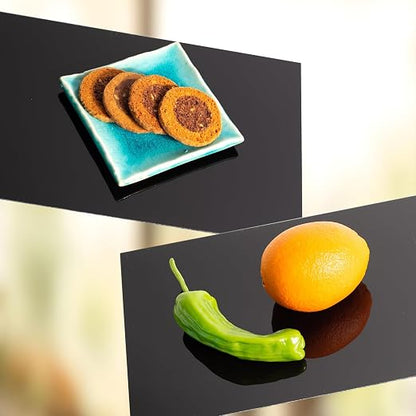 16×12In Black Acrylic Sheet for Laser Cutting 3mm Thick Hard Laser Acrylic - Image 3