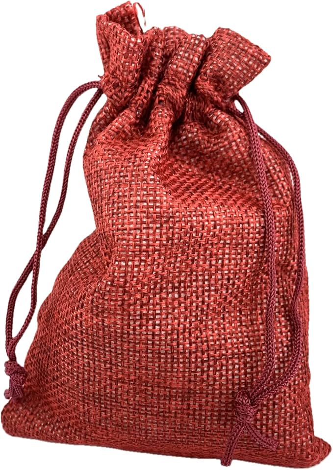 Palmhomee Pack of 25 Burlap Gift Bags by Palmhomee