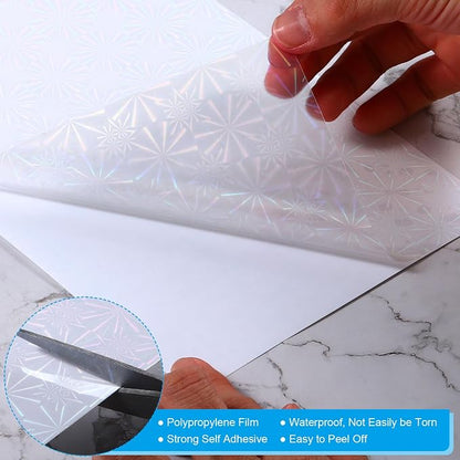 PATIKIL 11.7x8.3" Holographic Sticker Paper, 10Sheets A4 Polypropylene - Image 3