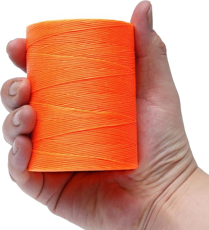Waxed Thread, 852Yards 150D 0.8mm Flat Polyester Wax Thread - Image 3