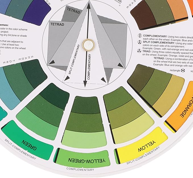 Pocket Color Wheel Chart, Double Sided Color Wheels - Image 7