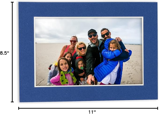 8.5x11 Mat Bevel Cut for 7x9 Photos - Image 10