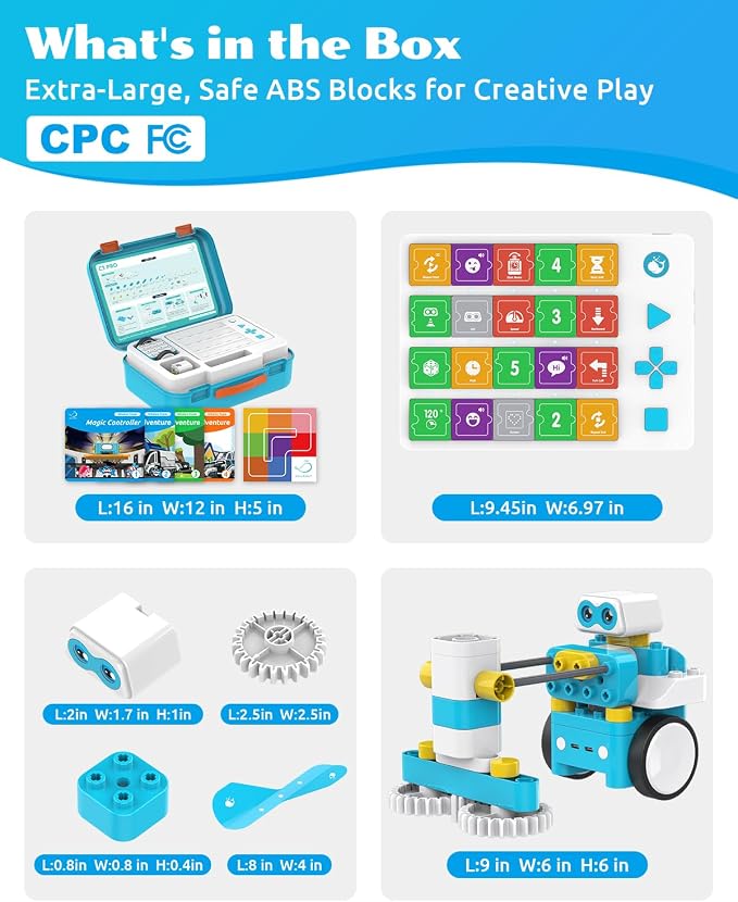 WhalesBot C3 Pro 12-in-1 Remote Control & Coding Robot Kit - Image 8