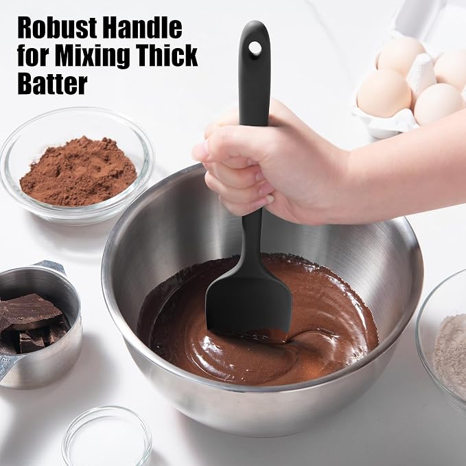 Heat Resistant Silicone Spoon Spatula, Doosu 600°F High Temp Flexible Cooking - Image 5