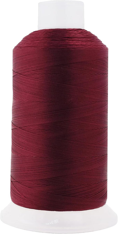 Mandala Crafts Wine Heavy Duty Thread -1500 Yds Tex 90 Thread by MandalaCrafts