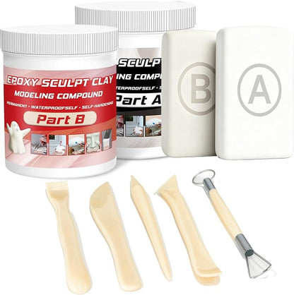 Epoxy Sculpt Clay, Self-Hardening Model Magic Sculpt Epoxy Clay, A&B 2 Part by Practicalityperfectedhere