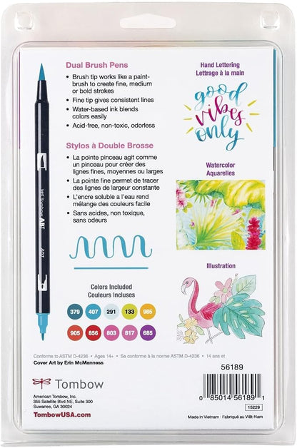 Tombow 56189 Dual Brush Pen Art Markers, Brush and Fine Tip Markers - Image 12