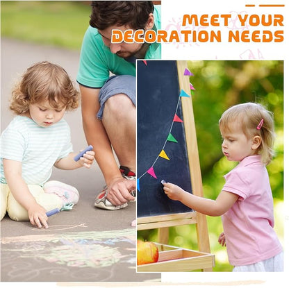 20 Pcs Sidewalk Chalks for Kids Non Toxic Jumbo Chalk for Party Gift Outdoor - Image 5